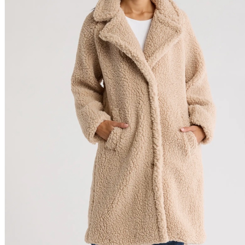 NWOT Lucky Brand Teddy Coat